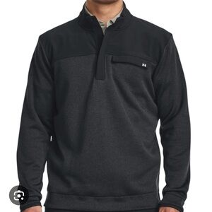 Under Armour Black 1/4 Zip Athletic Pullover Men’s 2X